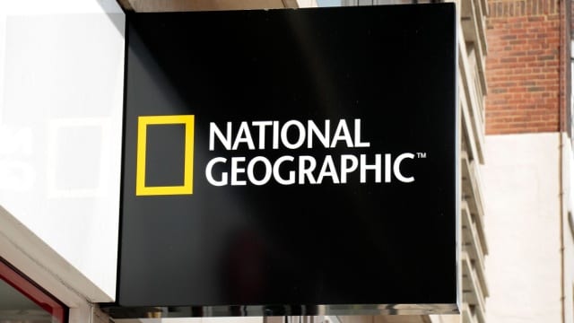 Vyvesni stit National Geographic