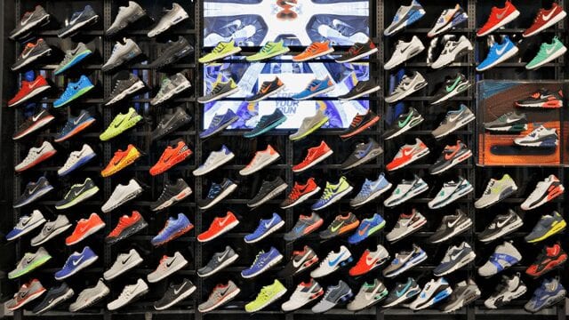 boty Nike mnoho druhů