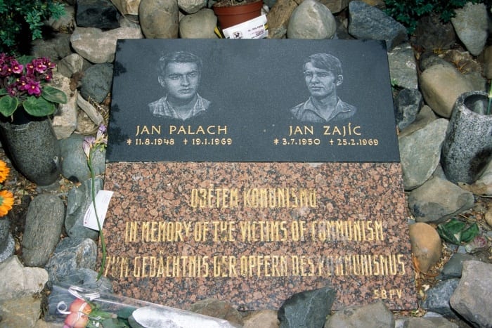 Pomnik jana Palacha a Jana Zajice