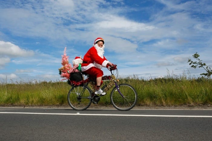 Santa na kole