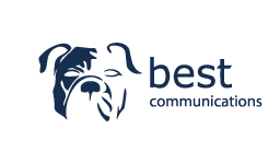 Best communications logo klient